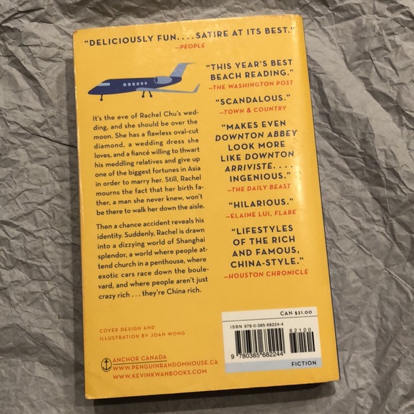 ⭐️5 for $15⭐️ China Rich Girlfriend by Kevin Kwan | Book - Picture 2 of 2